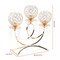 Crystal Candle Holder 3 Arms Free Standing Candlestick for Dining Room Table